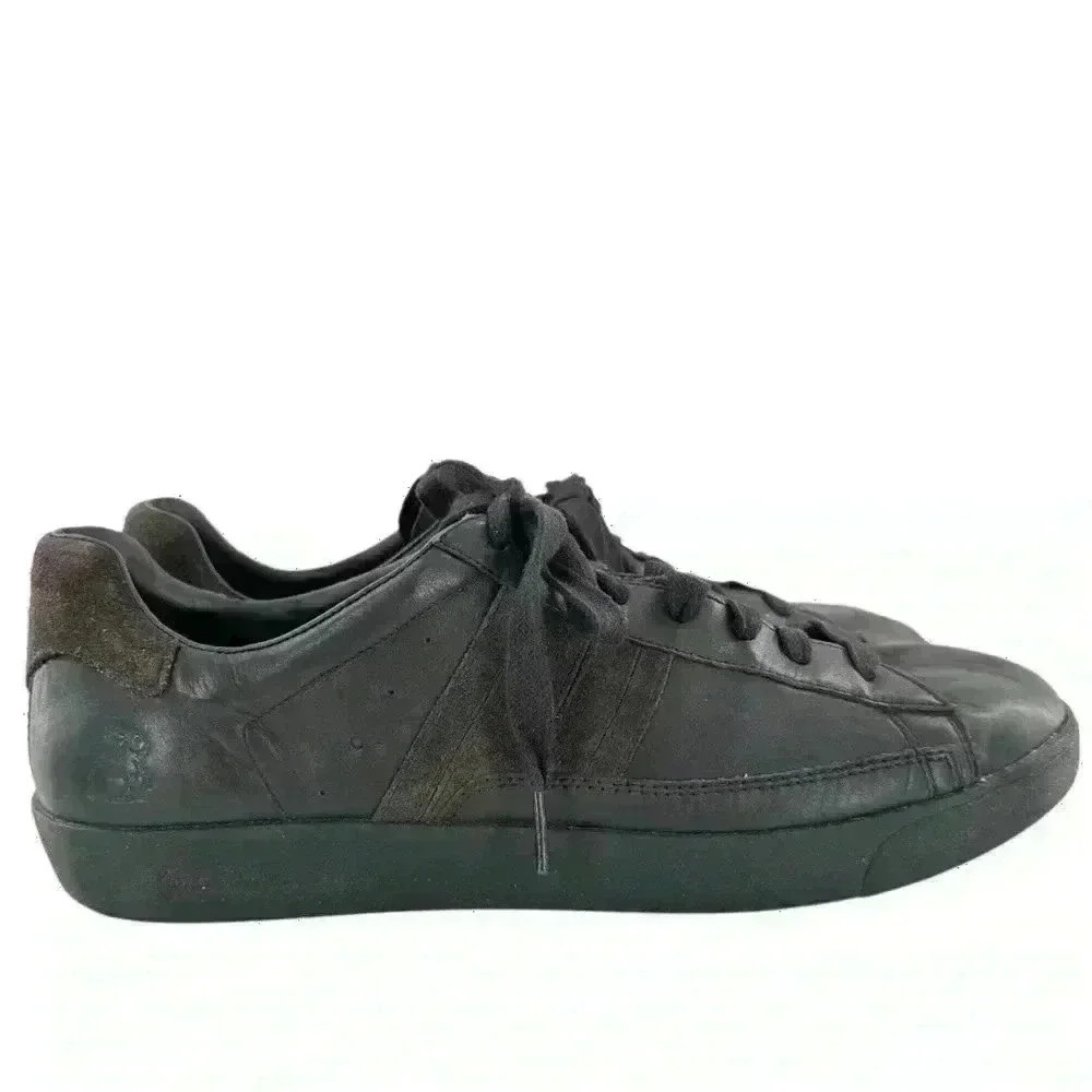 Paul Smith mens size 11 44 black brown suede lace up trainers